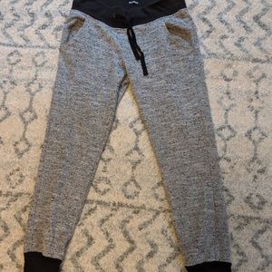 Express heather grey joggers